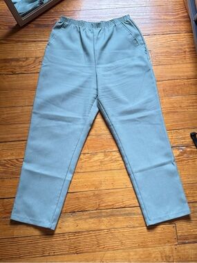 Blair’s Light Sage High-Waist Elastic Waist Trousers